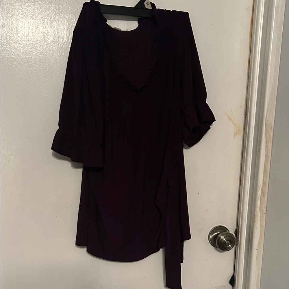 Perseption Deep Purple Women's Blouse